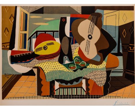 ** δ Pablo Picasso (1881-1973) afterPoster for the Guggenheim New York (See Czwiklitzer 141)Lithograph printed in colours, a 