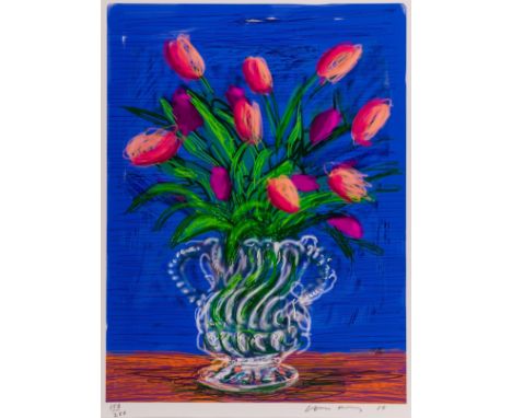 δ David Hockney (b.1937)Untitled No.346, from A bigger book: Art edition BiPad drawing printed in colours, 2010/2016, signed,