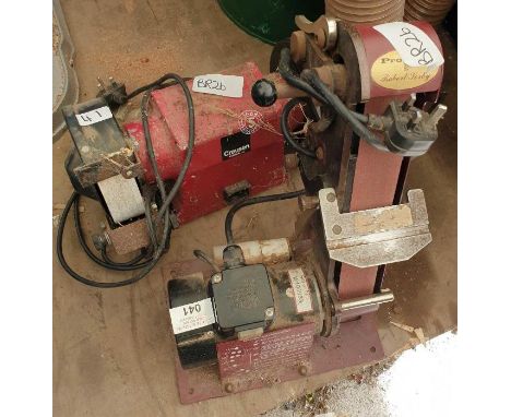 Angle grinder along with Pro Edge sander