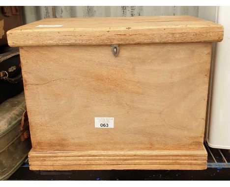 Small wooden trunk