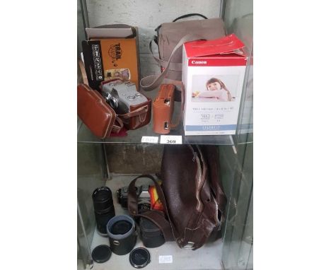 Vintage cameras, lenses, travel camera &amp; related equipment