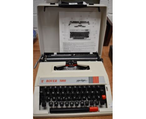 An office stationary Rover 5000 super deluxe typewriter