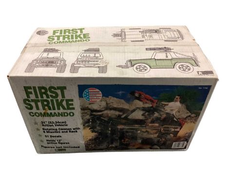 American Plastic Toys Inc First Strike Commando, with stickers &amp; instruction sheet, boxed with accessories No.7782 (1)