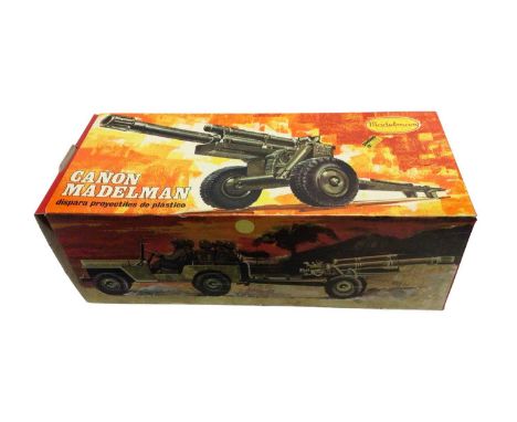 Madelman (1972-1975)Canon, with original internal packaging, boxed (no ammunition)