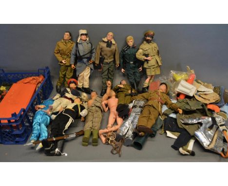 A Large Collection of Action Man Figures and accessories 