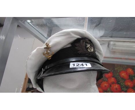 A vintage naval cap.