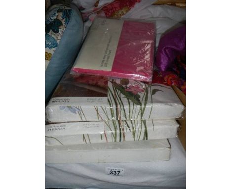 Two pairs of designer curtains etc.,