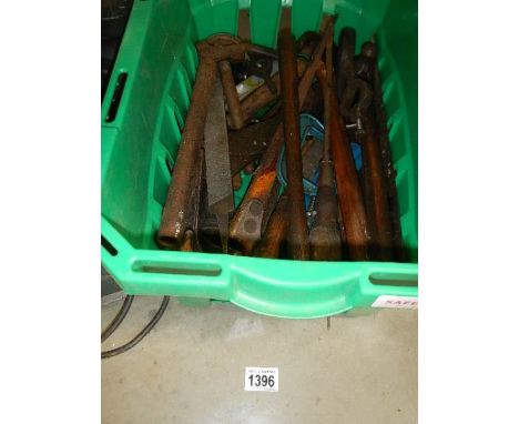 A box of tools.