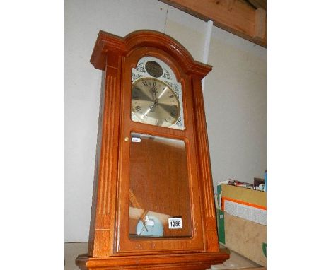 A 1970's wall clock.