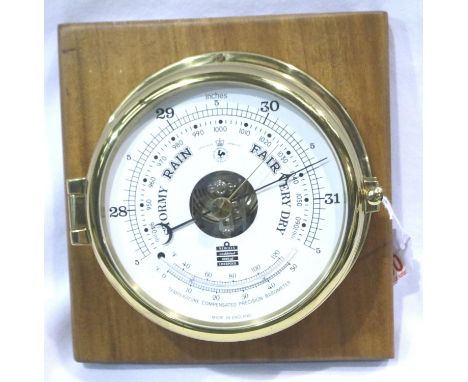 Sewills of Liverpool temperature compensated Precision barometer. P&amp;P Group 3 (£25+VAT for the first lot and £5+VAT for s