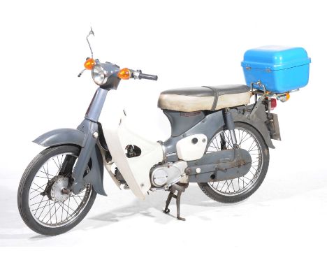 Honda 50 Motorcycle.In Grey, 1145 recorded miles, first registered 1976Registration MEP 987P