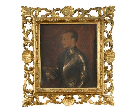 After Gian Paolo Pace, detto l'Olmo Portrait of Ludovico de' Medici, known as Giovanni delle Bande Nere (1498-1526)watercolou