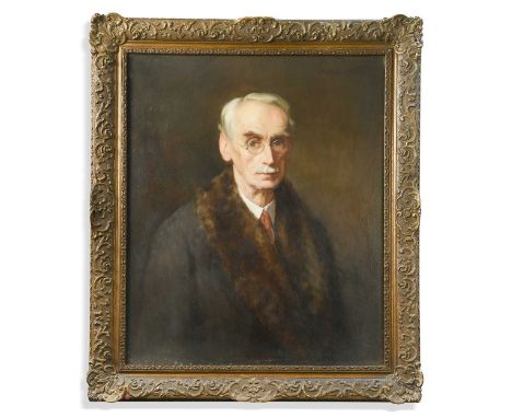 Percy Harland-Fisher (British, 1867-1944) Portrait of Dr Vaughan Cornish FRGS FGS (1862-1948)signed 'P. Harland Fisher' (uppe