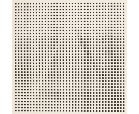 Maldonado, TomásBuenos Aires, 1922 - Mailand, 201832 x 32 cm, o. R.Ohne Titel, 1955/1956. Tusche auf leichtem Karton. In Blei