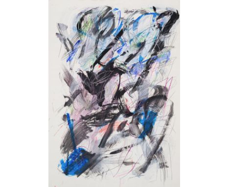 Czichon, JoachimPokóy/Polen, geboren 1952100 x 70 cm, R.Ohne Titel. Mischtechnik auf Papier.Galerie Schrade, Schloss Mochenta