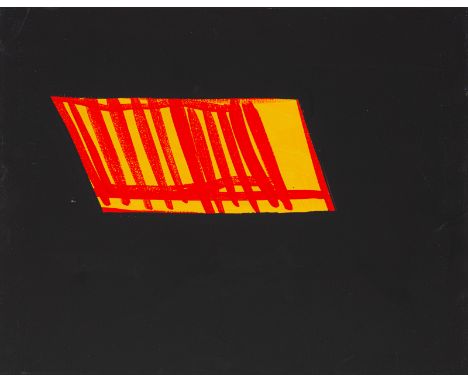 Slaughter, TomNew York City, 1955 - 201440 x 50,5 cm, o. R.Ohne Titel, 1992. Acryl auf Leinwand. In Acryl rückseitig auf dem 