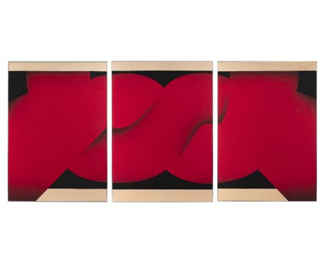 Asada, Shuji1938155 x 330 cm, R.Work-W, ca. 1960. Öl auf Leinwand, auf Holz aufgelegt. Triptychon.Privatsammlung, Süddeutschl
