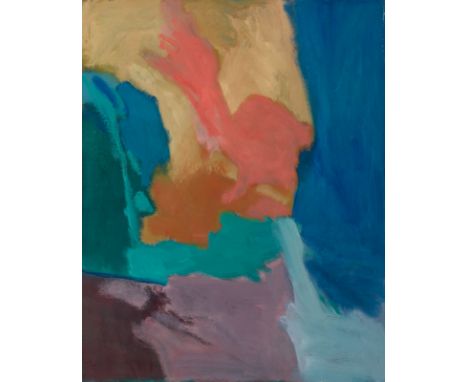 Shapiro, ShmuelNew Britain/Connecticut, 1924 - Ravensburg, 1983100 x 80 cm, R.Ohne Titel, 1979. Öl auf Leinwand. In Faserstif