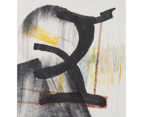 Winter, FritzAltenbögge, 1905 - Herrsching am Ammersee, 197620 x 18 cm, R.Komposition. Faserstift auf Papier.Privatbesitz, Ba
