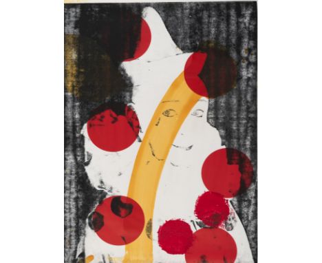 Beckman, FordColumbus/Ohio, 1952 - Tulso/Oklahoma, 201462,5 x 45 cm, o. R.Clown, 1993. Mischtechnik über Offsetlithografie au