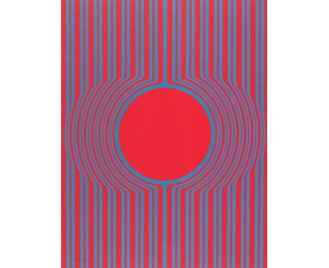 Inukai, KyoheiChicago, 1913 - New York, 198564,5 x 50 cm"Kle 1", 1969. Farbserigraphie auf leichtem Karton. In schwarzem Stif