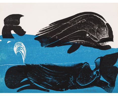 Grieshaber, HAPRot an der Rot, 1909 - Reutlingen, 1981Versch.3 Hefte: "Engel der Geschichte", Bd. 7/1967, "Engel der Geschich