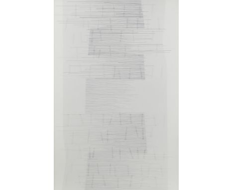Cavalieri, AlbertoGenua, 1927 - Reggimonti, 2011147 x 97 cm"T.R.E.E.", 1989. Mischtechnik auf Karton. In Faserstift auf einem