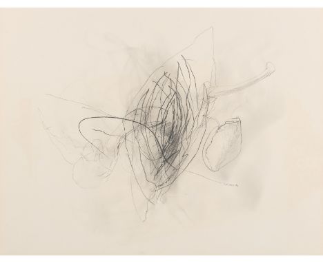 Solakov, NedkoTscherwen, 195750 x 65 cm, o. R.Ohne Titel, 1989. Bleistift auf Papier. In Bleistift unten rechts signiert und 