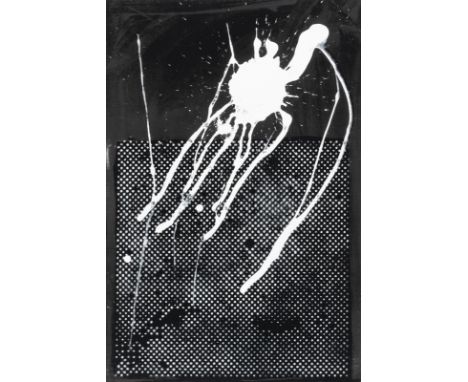 Polke, SigmarOels/Niederschlesien, 1941 - Köln, 2010Blattgröße: 98,2 x 66,9 cm, o. R."Ohne Titel (Griffelkunst 1989)", 1989. 