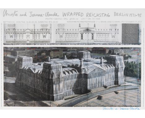 Christo, d.i. Christo JavacheffGabrowo/Bulgarien, 1935 - New York, 202059 x 84 cm, o. R."Christo and Jeanne-Claude - Wrapped 