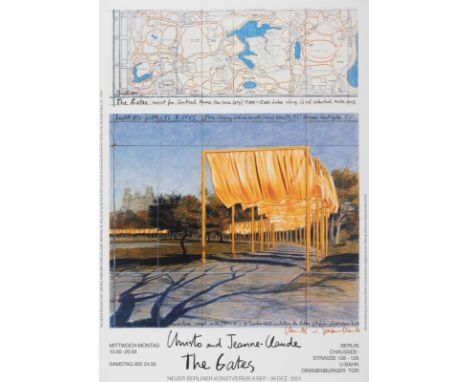 Christo, d.i. Christo JavacheffGabrowo/Bulgarien, 1935 - New York, 2020Blattgröße: 84 x 59 cm, o. R."Christo and Jeanne-Claud