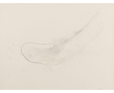 Solakov, NedkoTscherwen, 195750 x 65 cm, o. R.Ohne Titel, 1989. Bleistift auf Papier. In Bleistift unten rechts signiert und 