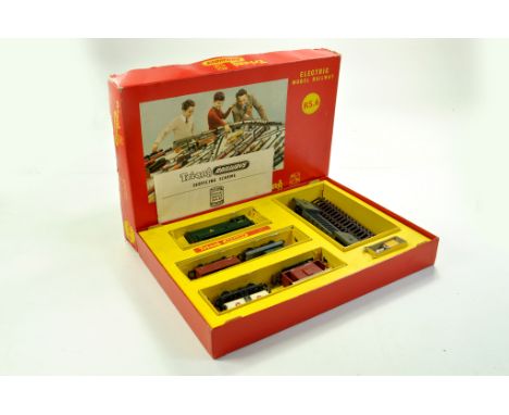 Model Railway H0 00 issues comprising Triang No. RS6 Train Set. Appears good in good box. Enhanced Condition Reports: We are 