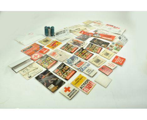 Large quantity of Action Man original leaflets, instructions, manuals etc.  Enhanced Condition Reports: We are more than happ
