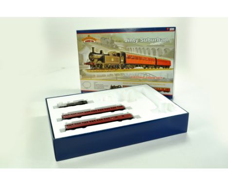 Model Railway H0 00 issue comprising Bachmann Jinty Suburban Train Pack. Excellent in Box however contains locomotive and coa