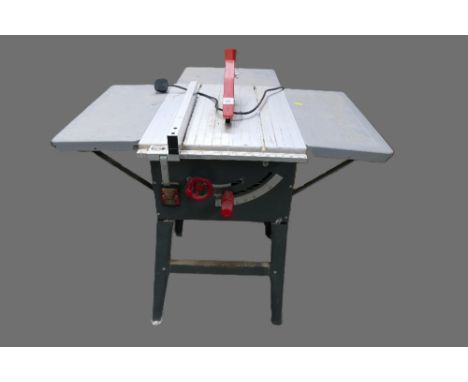 Performance Power table saw on stand. 