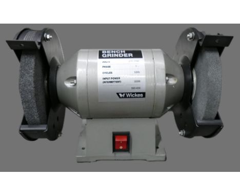Wickes dual bench grinder. 