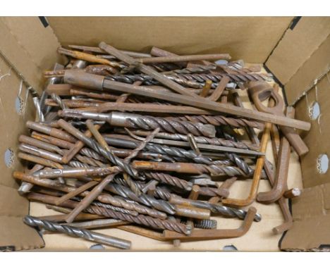 Large selection of drill bits, hex keys, taps etc.