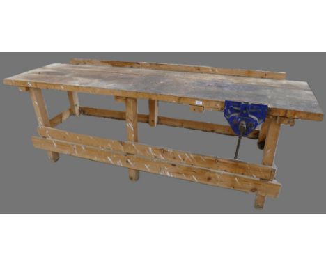 Large workshop work bench. 