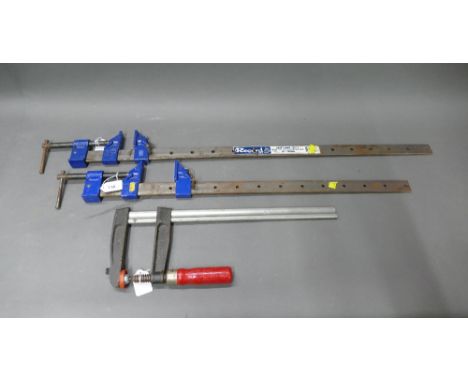 2 Record no135 sash clamps and a F-clamp. 