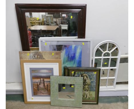 Mirrors, pictures, prints etc