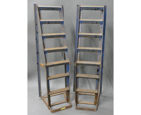 Pair of car ramps. 