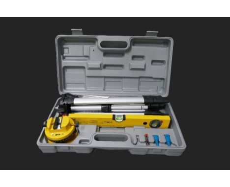 Powerfix PLW-670 laser spirit level with tripod. 
