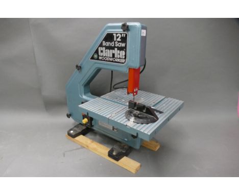 Clarke 12" bench top band saw.