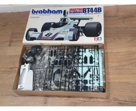 A boxed Tamiya 1:12 scale Brabham BT44B, appears complete although contents not in sealed bags 
