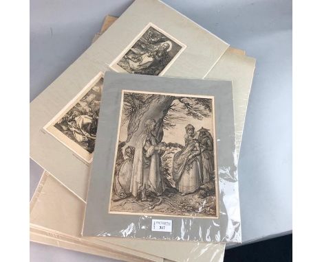 ALBRECHT DURER, lot of prints including Adam &amp; Eve, The Prodigal Son and Death &amp; The Skull, and another print