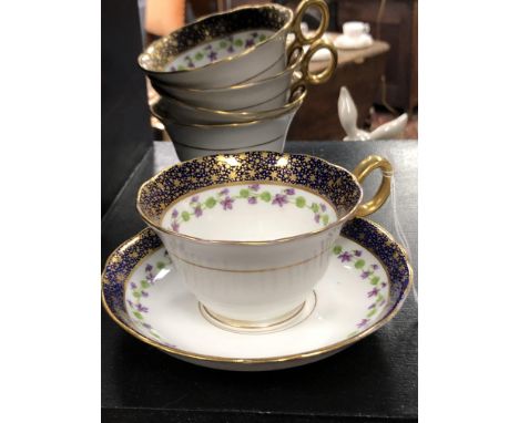 19TH CENTURY ADDERLEY ENGLISH TEA SERVICE