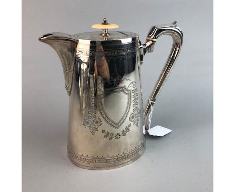 SILVER PLATED FOUR PIECE TEA SERVICE