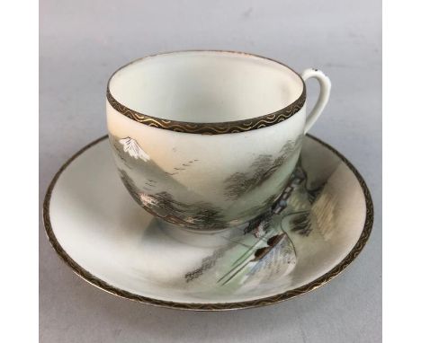 JAPANESE EGGSHELL PORCELAIN TEA SERVICE