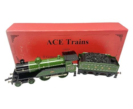Ace Trains '0' gauge - E3 '2006 Celebration Class' 4-4-0 tender locomotive No.2006 in LNER green; boxed with original packagi